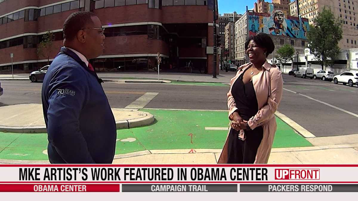 UPFRONT: MKE artist’s work in Obama center