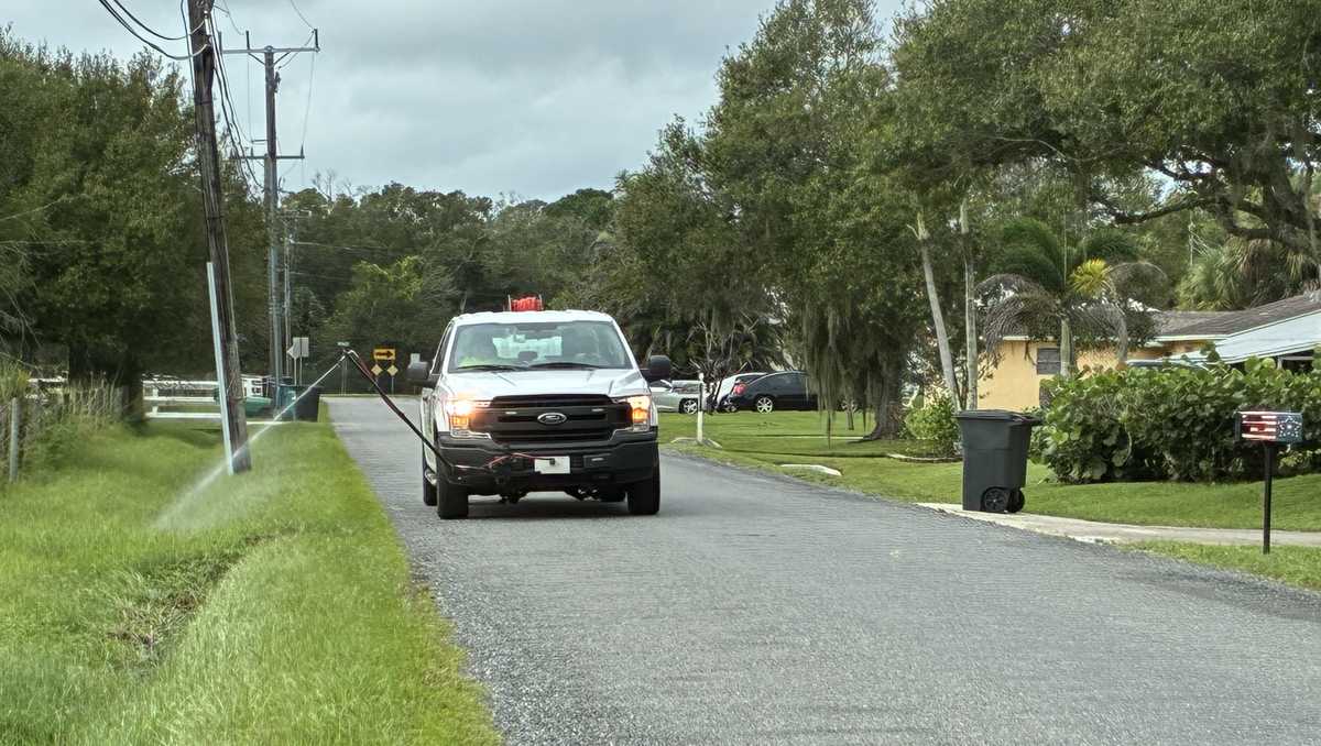 St. Lucie Mosquito Crews Treat Standing Water Near U.S. 1 in Fort Pierce
