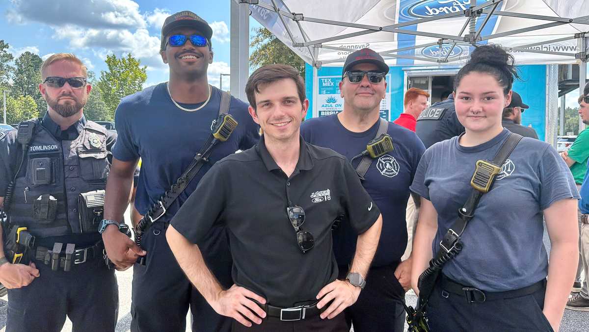 JC Lewis Ford Statesboro host First Responders Grab and Go Lunch