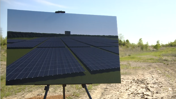 Cincinnati leaders break ground on green energy project in Winton Hills