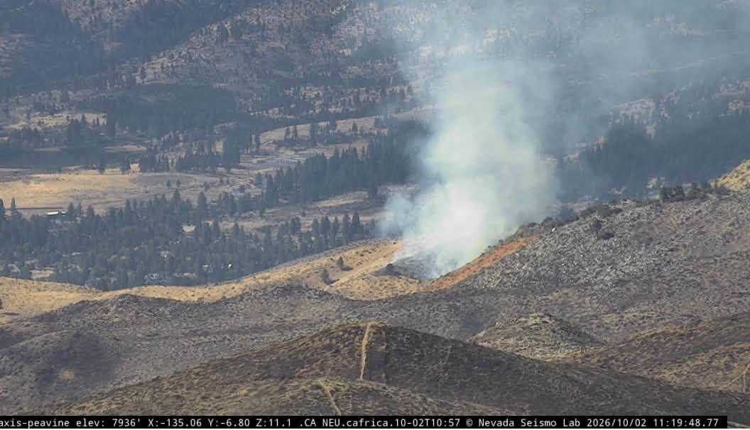 Bull Fire: Vegetation fire near Verdi, Nevada, prompts evacuation warnings