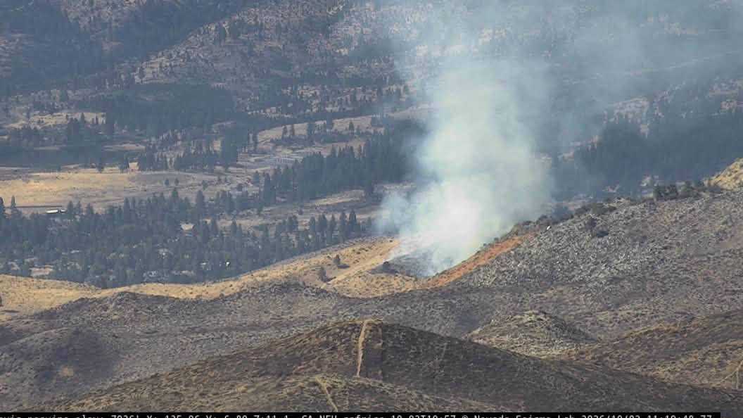 Bull Fire: Vegetation fire near Verdi, Nevada, prompts evacuation order