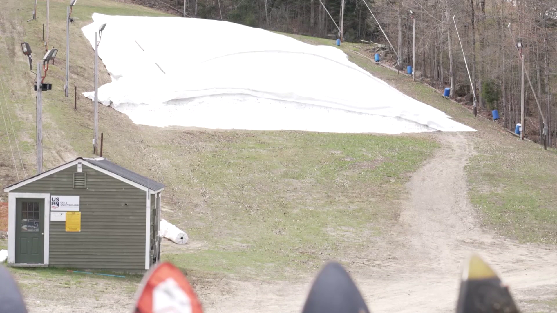 NH school preserves winter snow to reduce early season snowmaking