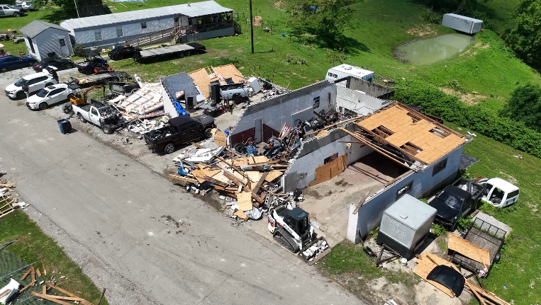 Homes, businesses destroyed in Williamstown as strong storms rip through
