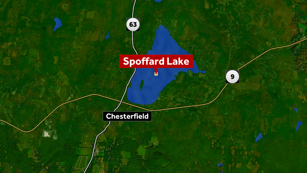 Two kayakers rescued after capsizing on Spofford Lake, no injuries reported