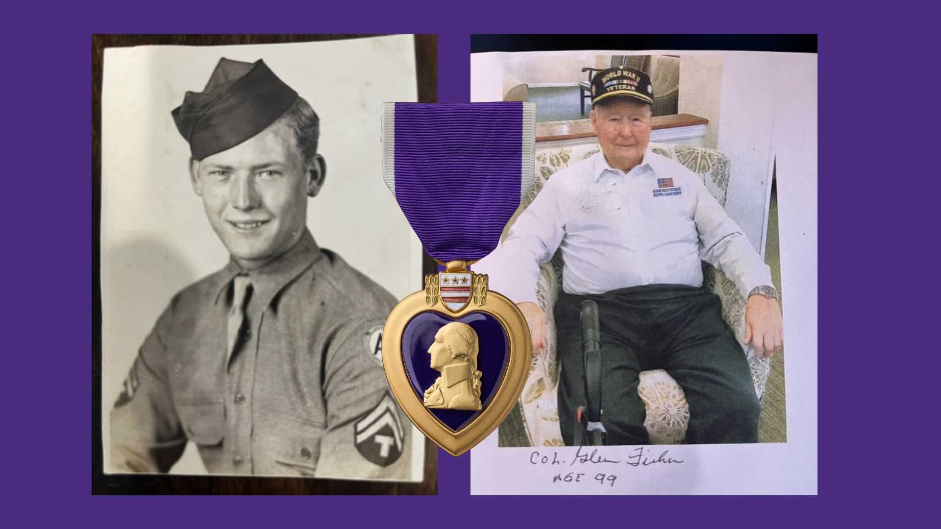 99-year-old Kentucky WWII vet receives Purple Heart 81 years after being wounded in combat