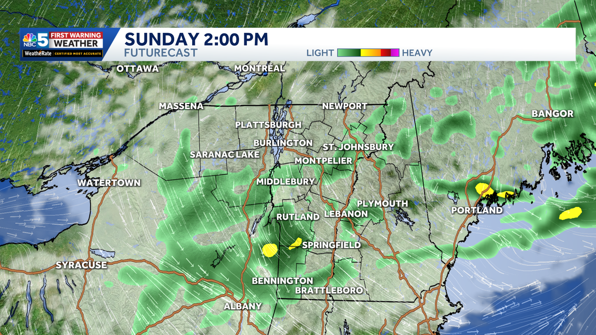 Impact weather: Some thunderstorms, showers this weekend