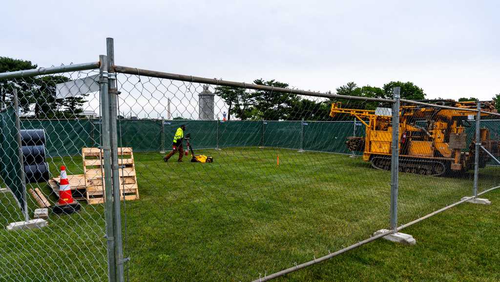 Trump Triumphal Arch survey work begins in Washington