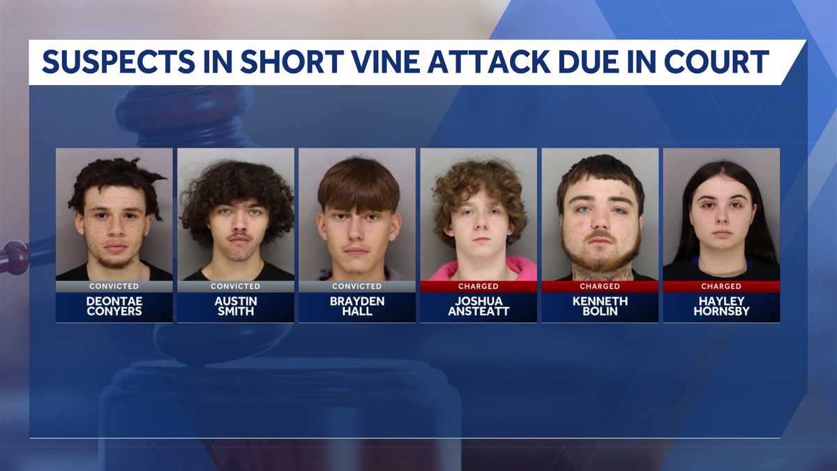 Suspects charged, convicted for alleged roles in Short Vine pizza attack due in court Thursday
