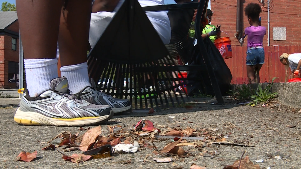 Bond Hill's Safe & Strong program trains kids to prevent gun violence while cleaning up communities