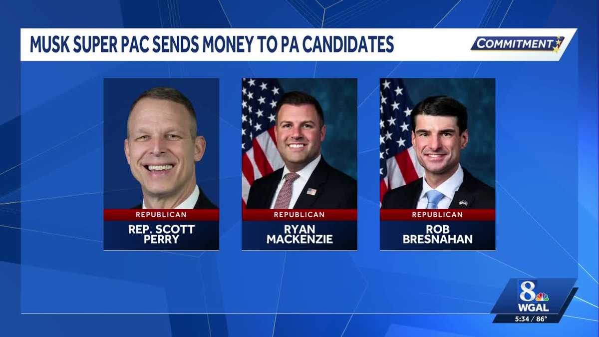 Elon Musk-backed super PAC spends $36k to support Pa. congressional candidates