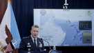Defense Secretary Hegseth And Joint Chiefs Chairman Caine Hold Press Briefing