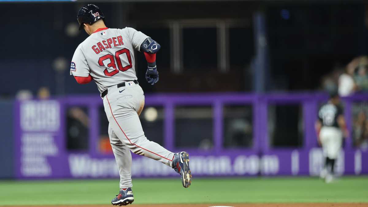 New Hampshire's Mickey Gasper homers again after being called back up to majors
