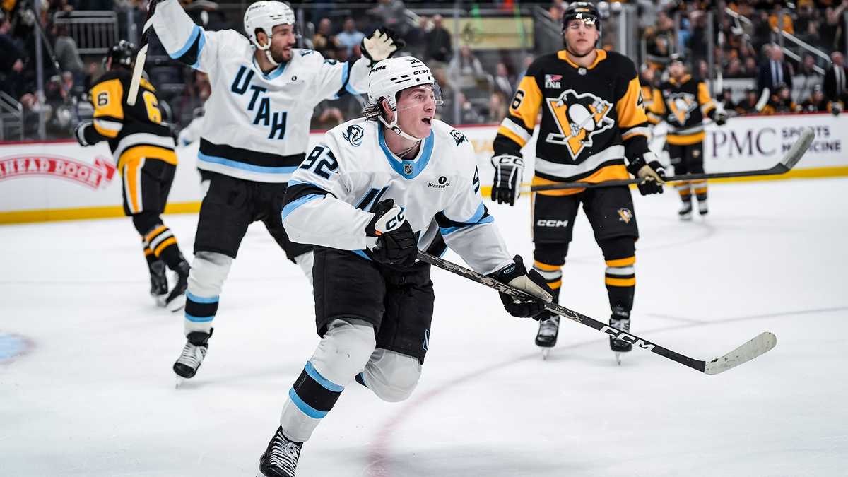 Mammoth stun Penguins as Cooley gets hat trick against hometown team