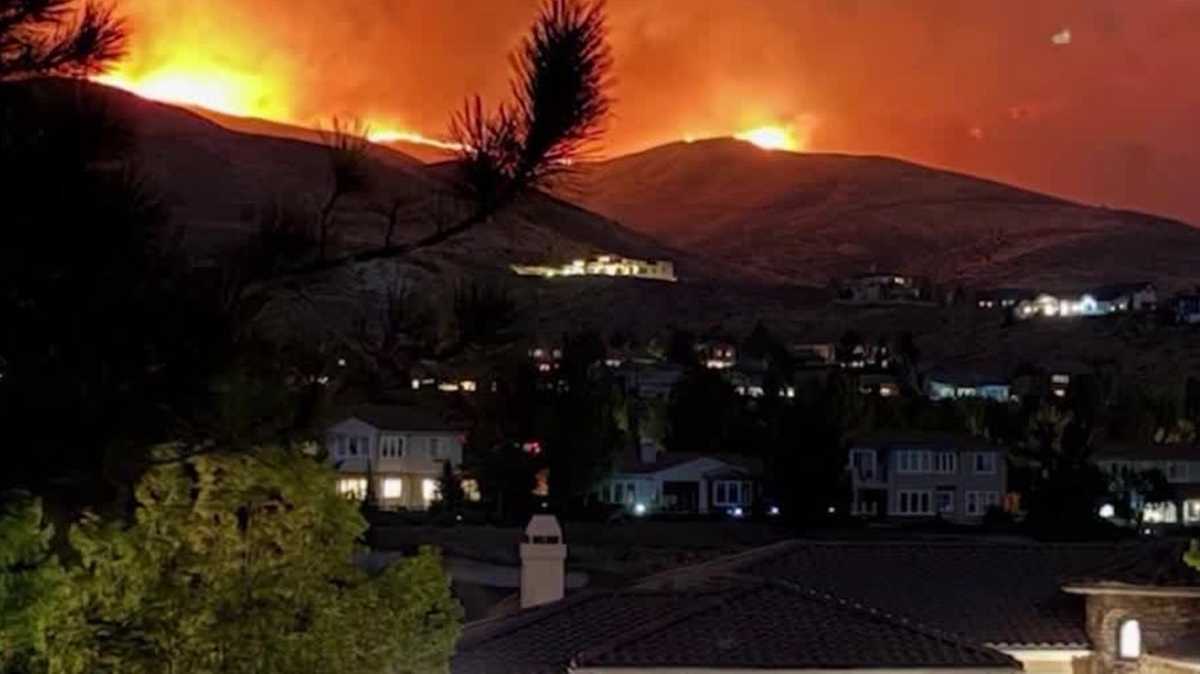 Hawk Fire: Sierra County evacuation warnings for wildfire burning in Nevada