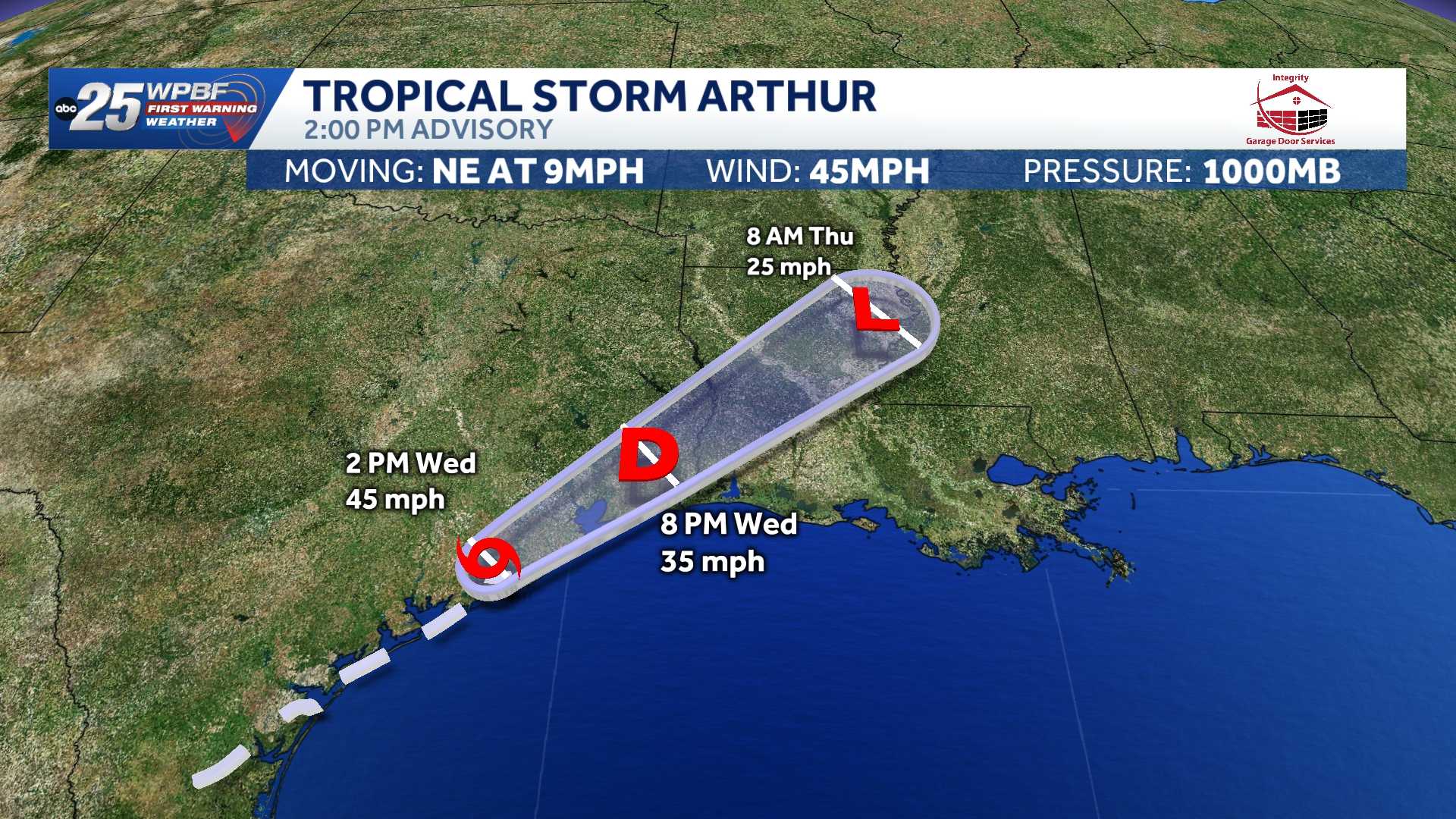 Tropical Storm Arthur forms, becomes first named storm of 2026 Atlantic hurricane season