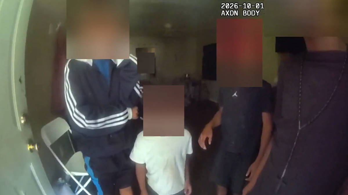 Mother charged after five children found in boarded-up Dayton home