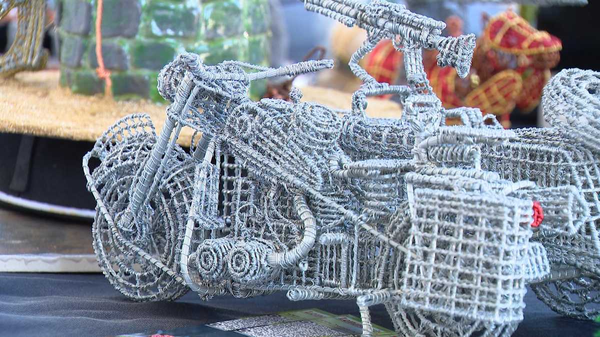 Photos | Lonnetrix's wire art made from twist ties
