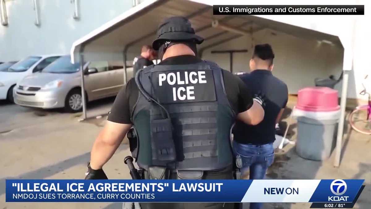 Attorney General Raúl Torrez speaks on lawsuit over 'illegal ICE agreements' in New Mexico