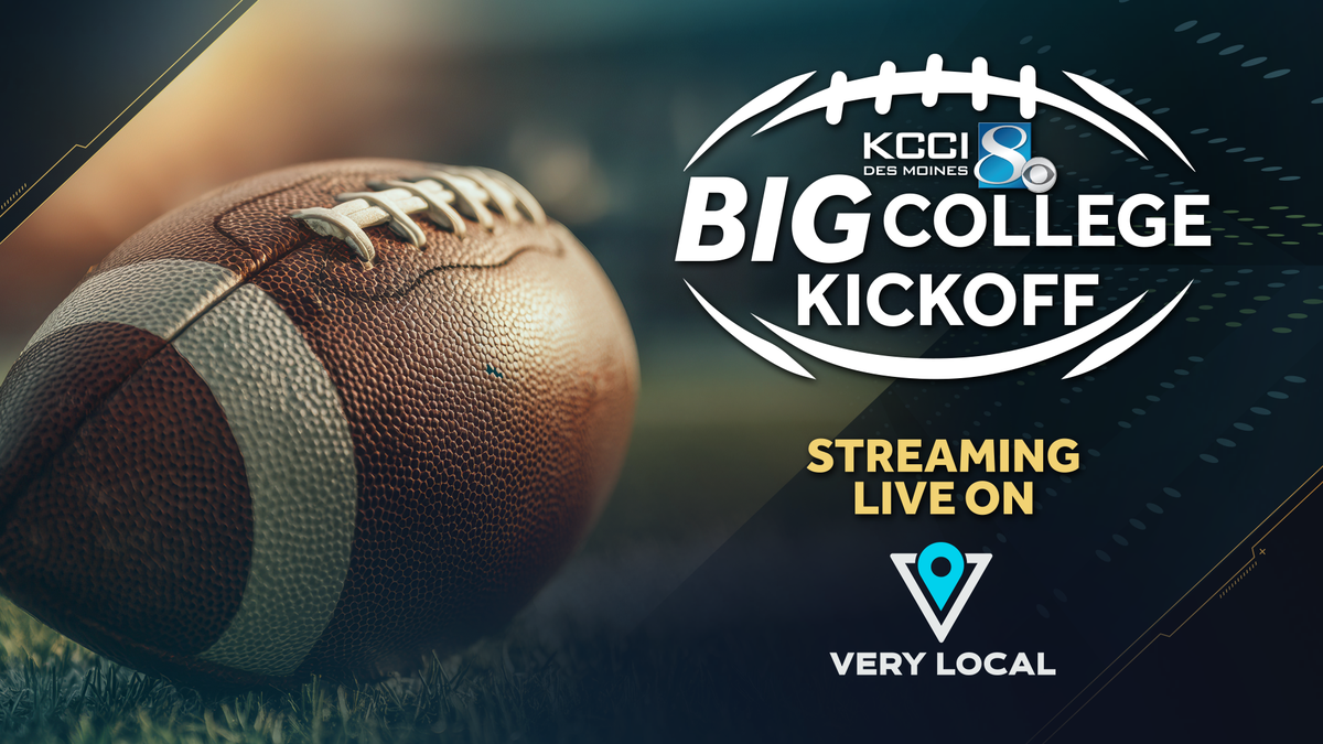 Stream KCCI's 'Big College Kickoff' football show every Saturday morning