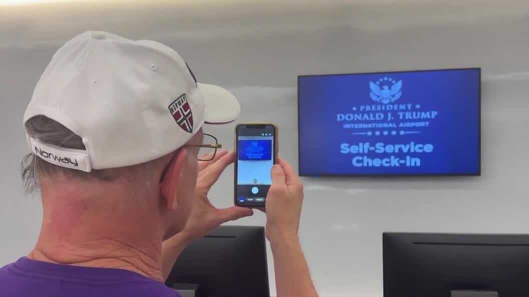 Travelers share mixed opinions on Donald J. Trump International Airport