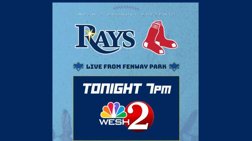 Select Tampa Bay Rays games to air on WESH 2, CW18