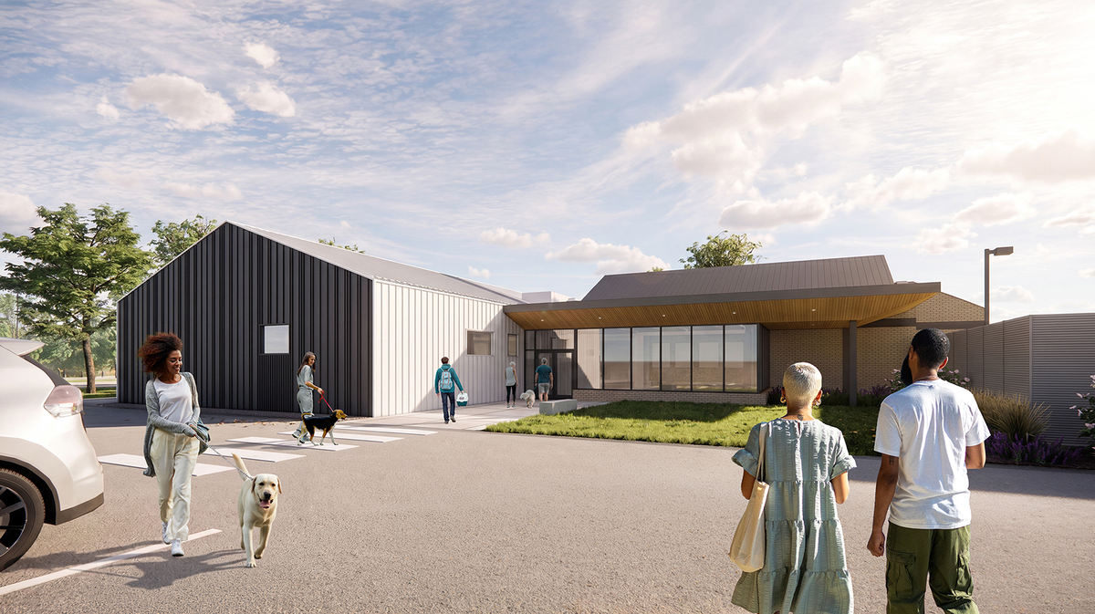 NHS breaks ground on low-cost pet wellness center
