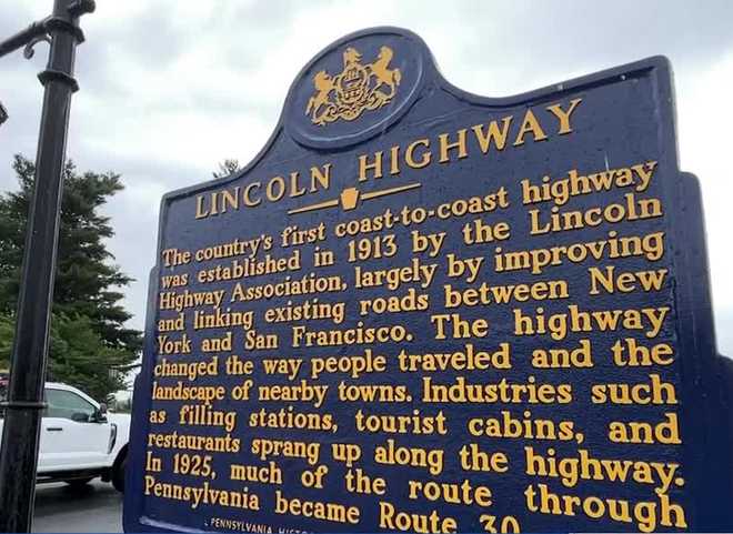 Lincoln Highway tour highlights history and landmarks in Pa.