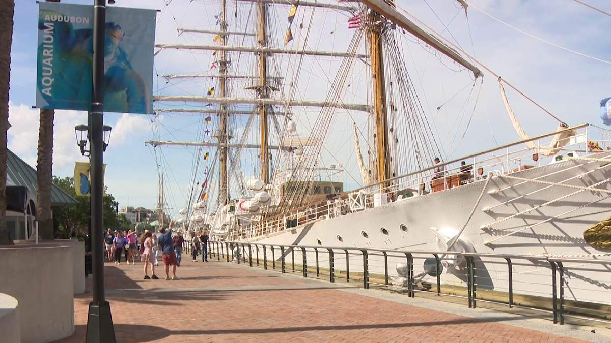Tall ships visit New Orleans for start of tour headed to Boston Harbor