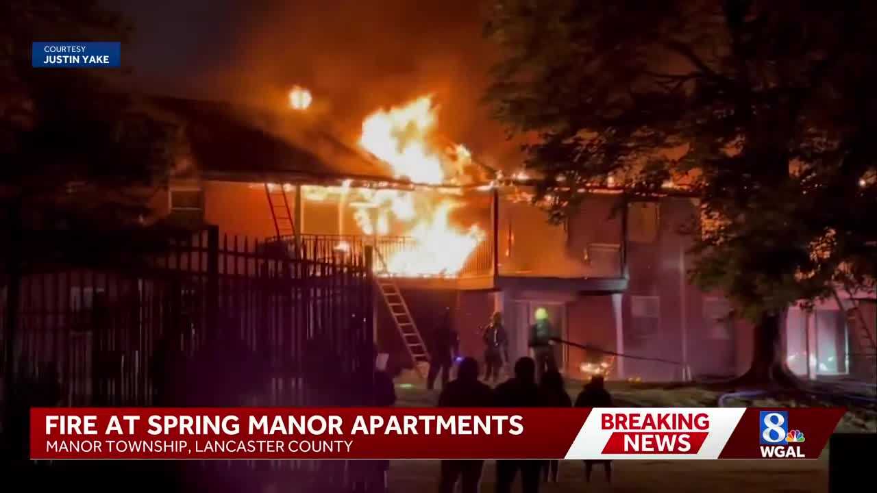 1 dead, 15 displaced in Lancaster County, Pa. apartment building fire ...