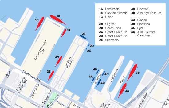 seaport area berths