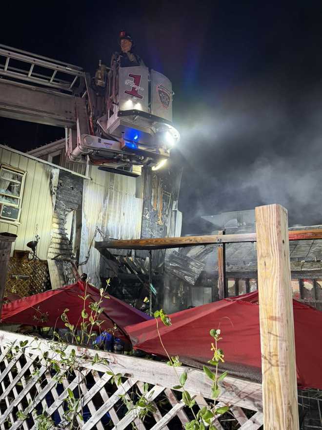 Fire crews respond to overnight blaze at South Londonderry Township