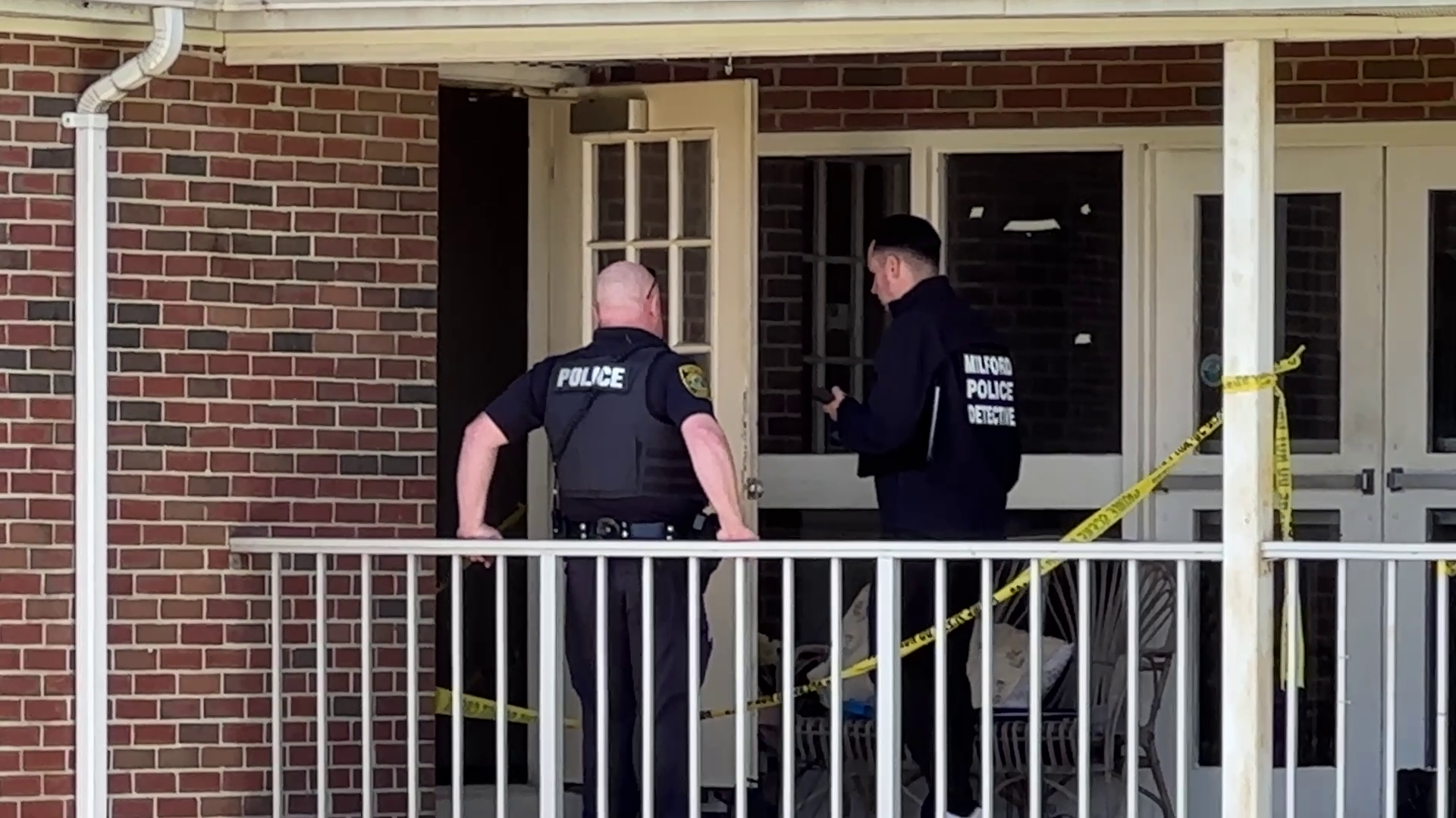 Man taken to hospital, second man in custody after assault at Mass. housing complex