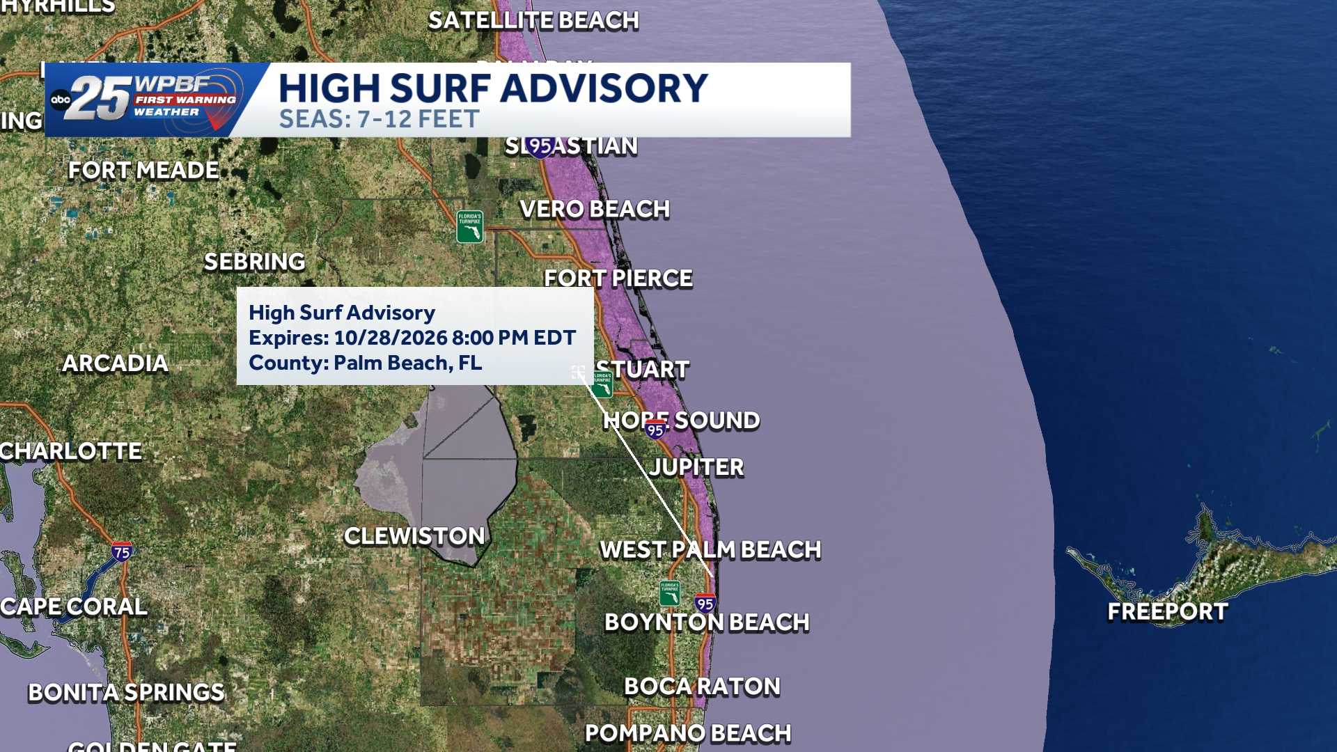 South Florida Coastal Flood Warning as King Tides Hit