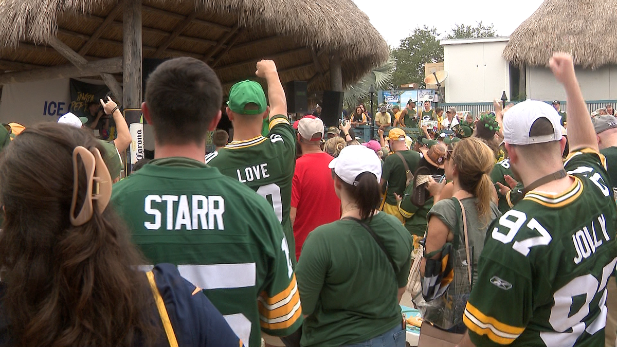 Packers Everywhere Pep Rally gets fans ready for Buccaneers game