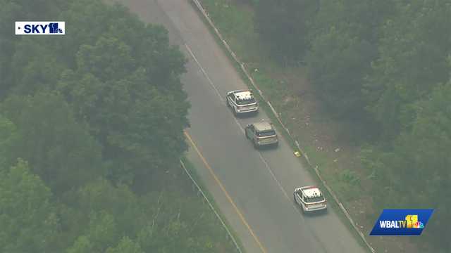 Baltimore County police investigate human remains found in water at Beltway interchange