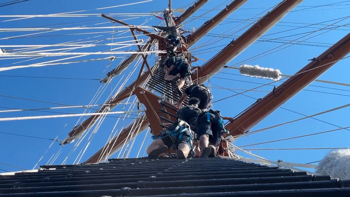 Sail Boston countdown continues with Doug Meehan live aboard Sagres