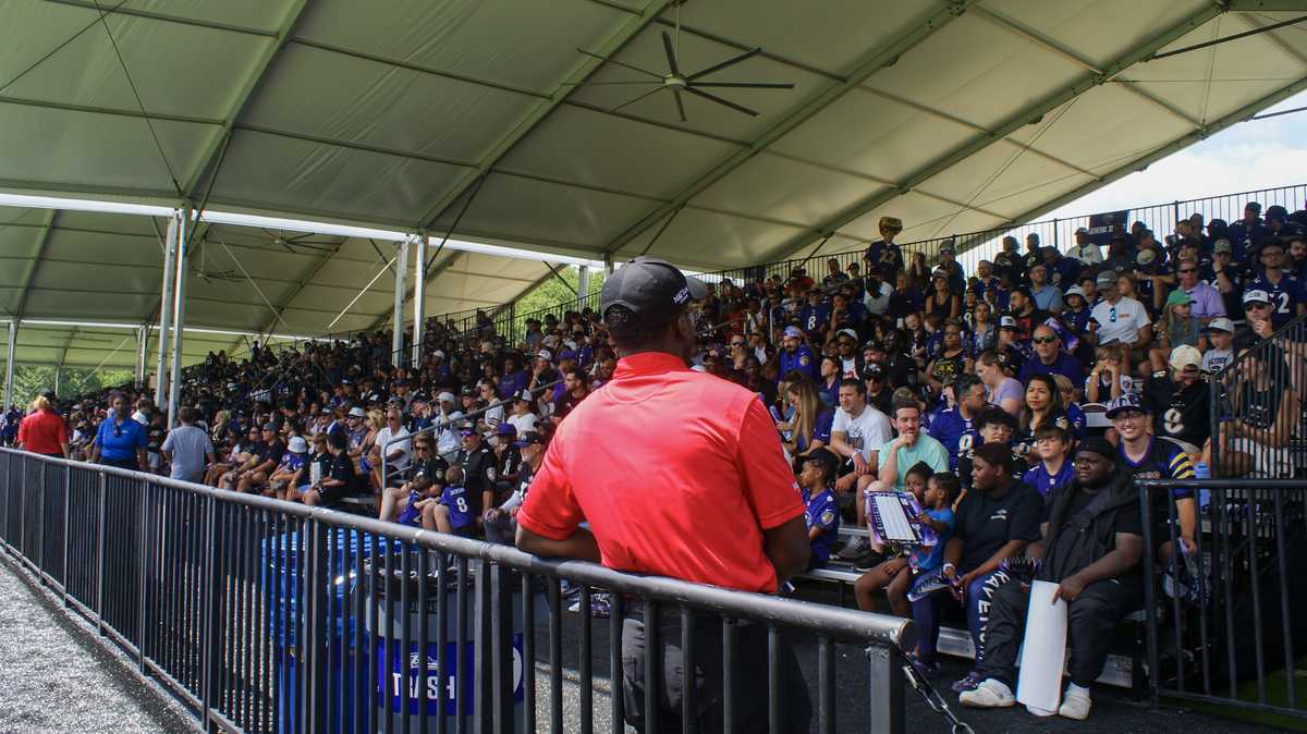 Photos: Ravens host thousands of fans for first day of training camp