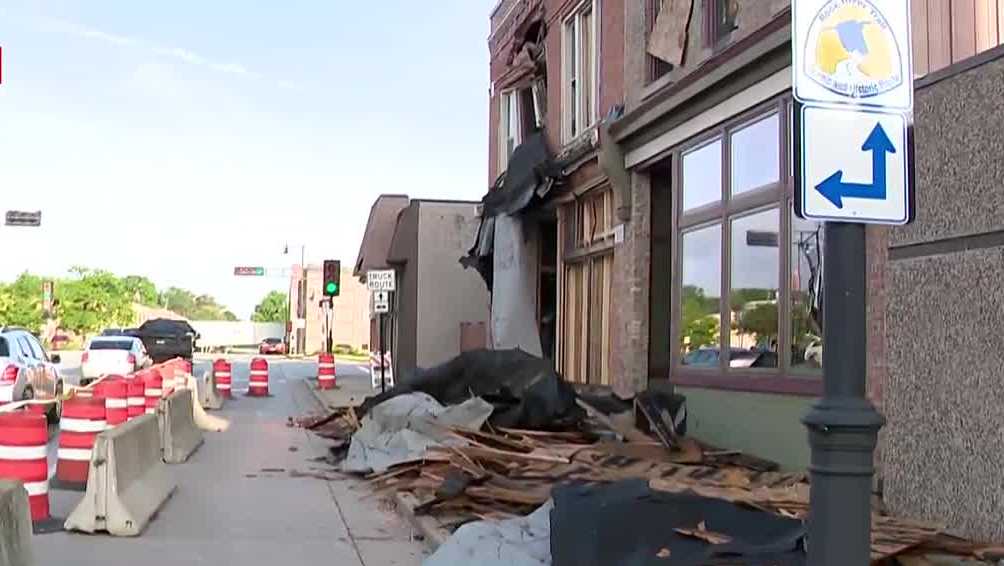 Horicon storms damage buildings, displace residents in Dodge County