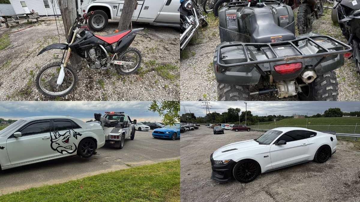 LMPD seizes several vehicles in connection to street racing