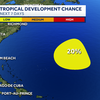 Atlantic tropical disturbance could slowly develop