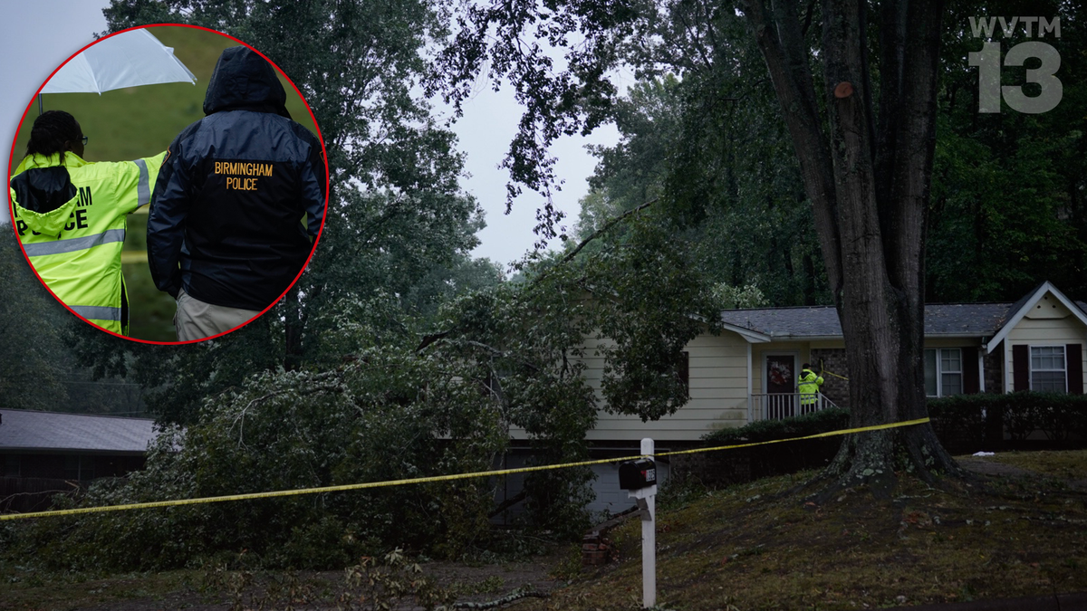 Officials: Tree falls on Birmingham home overnight, killing one - WVTM Channel 13