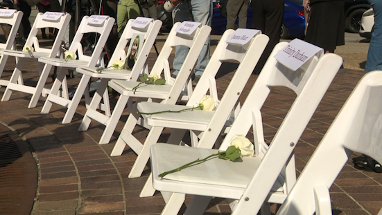 Louisville memorial honors victims of domestic violence, advocates urge action