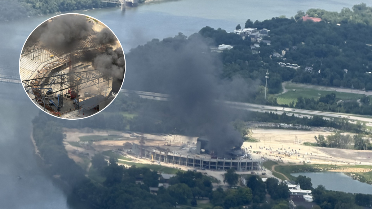 Fire breaks out at construction site for Cincinnati's Farmer Music Center
