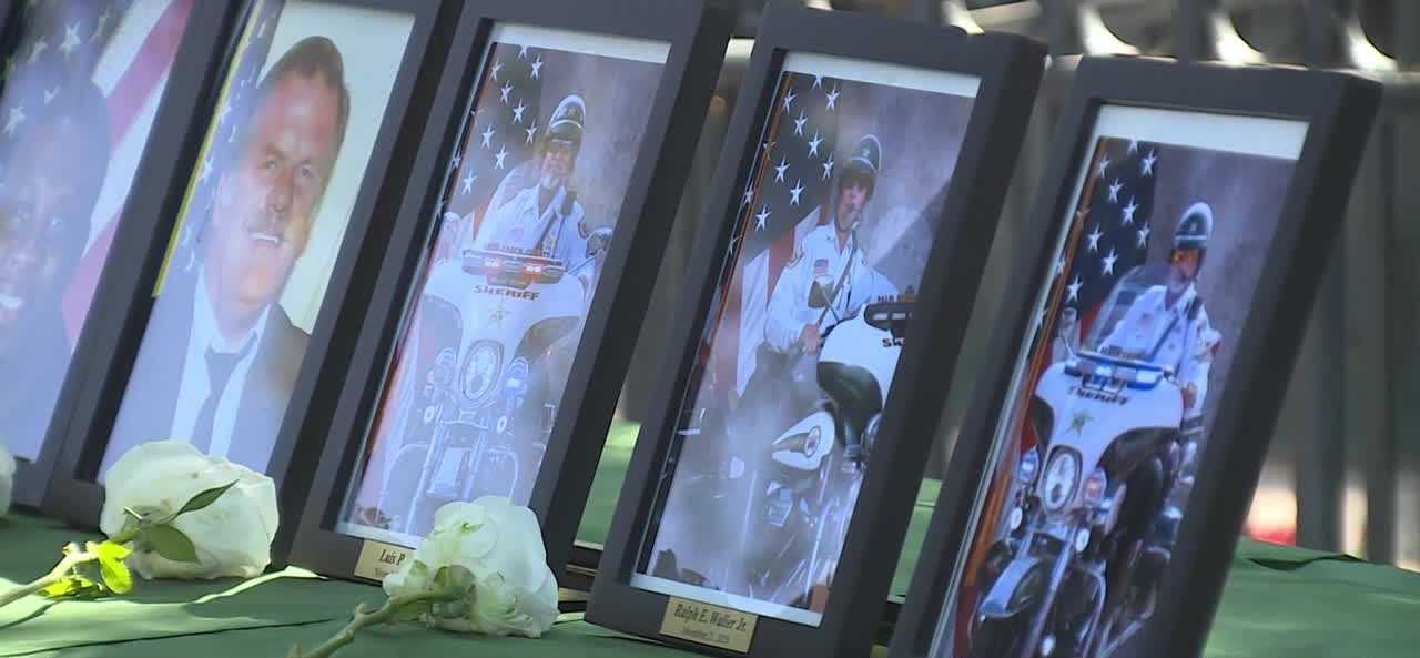 Palm Beach County Sheriff's Office memorial honors 20 fallen deputies