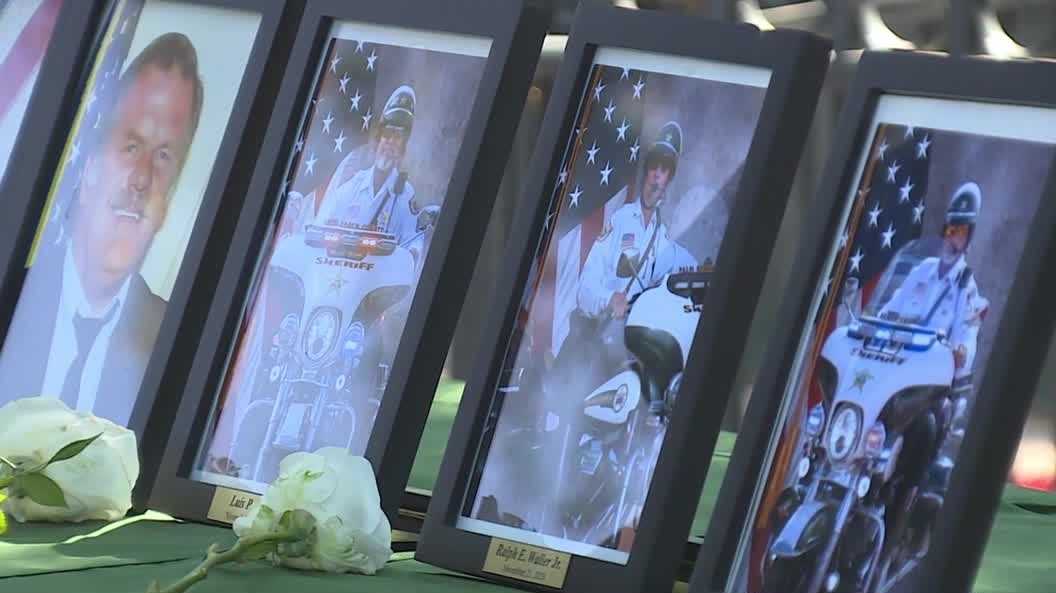 Palm Beach County Sheriff's Office memorial honors 20 fallen deputies