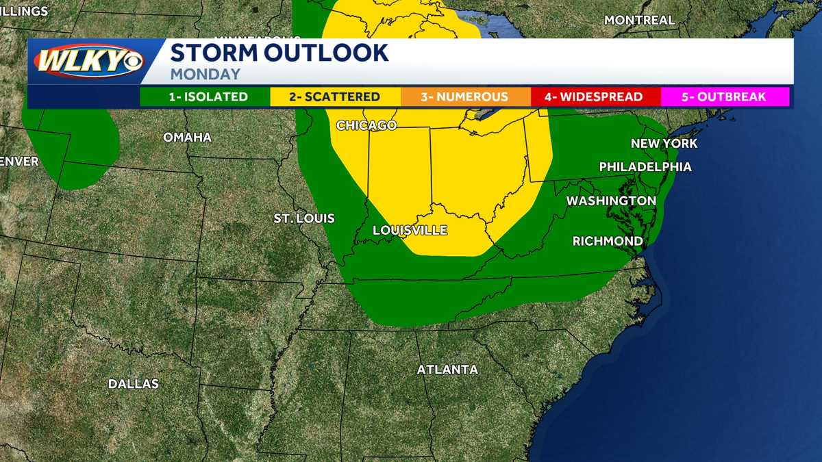 Impact Weather: storm chances and increasing heat