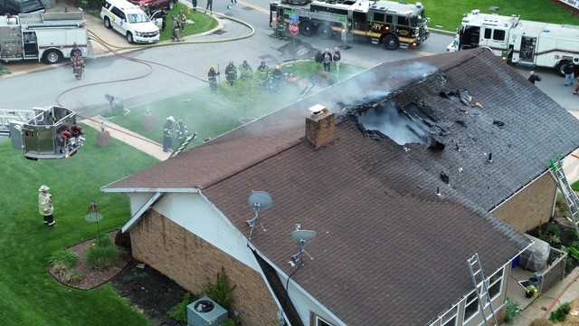 Emergency crews respond to house fire in York County