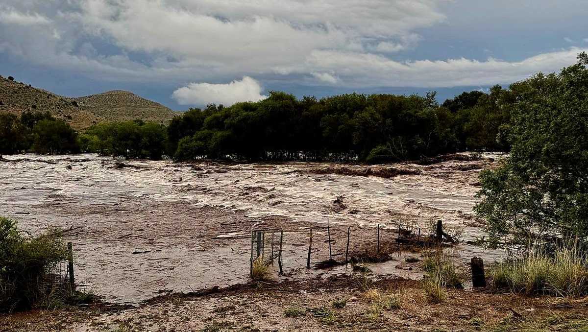 Clovis tops 12 inches as major flooding hits southern and eastern New Mexico