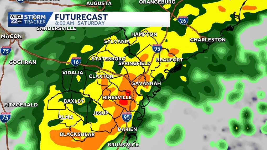 Much needed rain is likely tomorrow for Southeast Georgia, Lowcountry